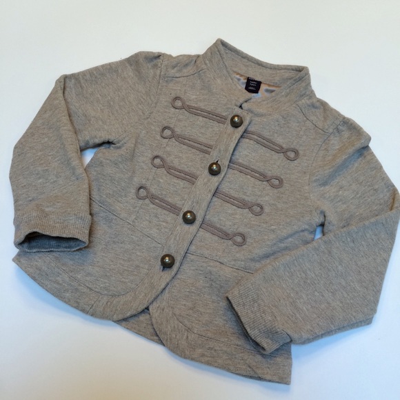 GAP Other - HP🎉 Baby Gap Grey Sgt. Pepper Style Jacket Size 3